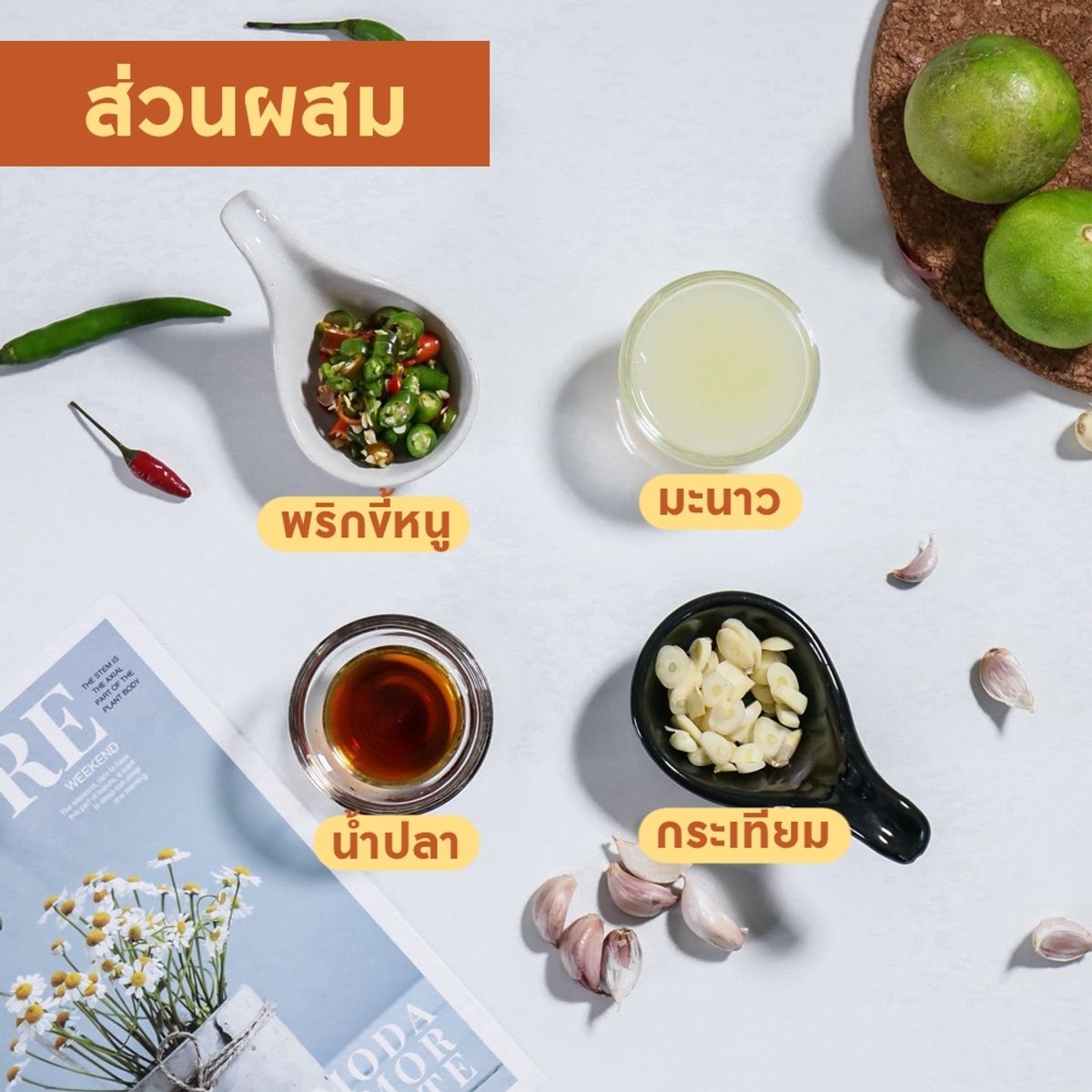 สูตร ทำน้ำปลาพริก