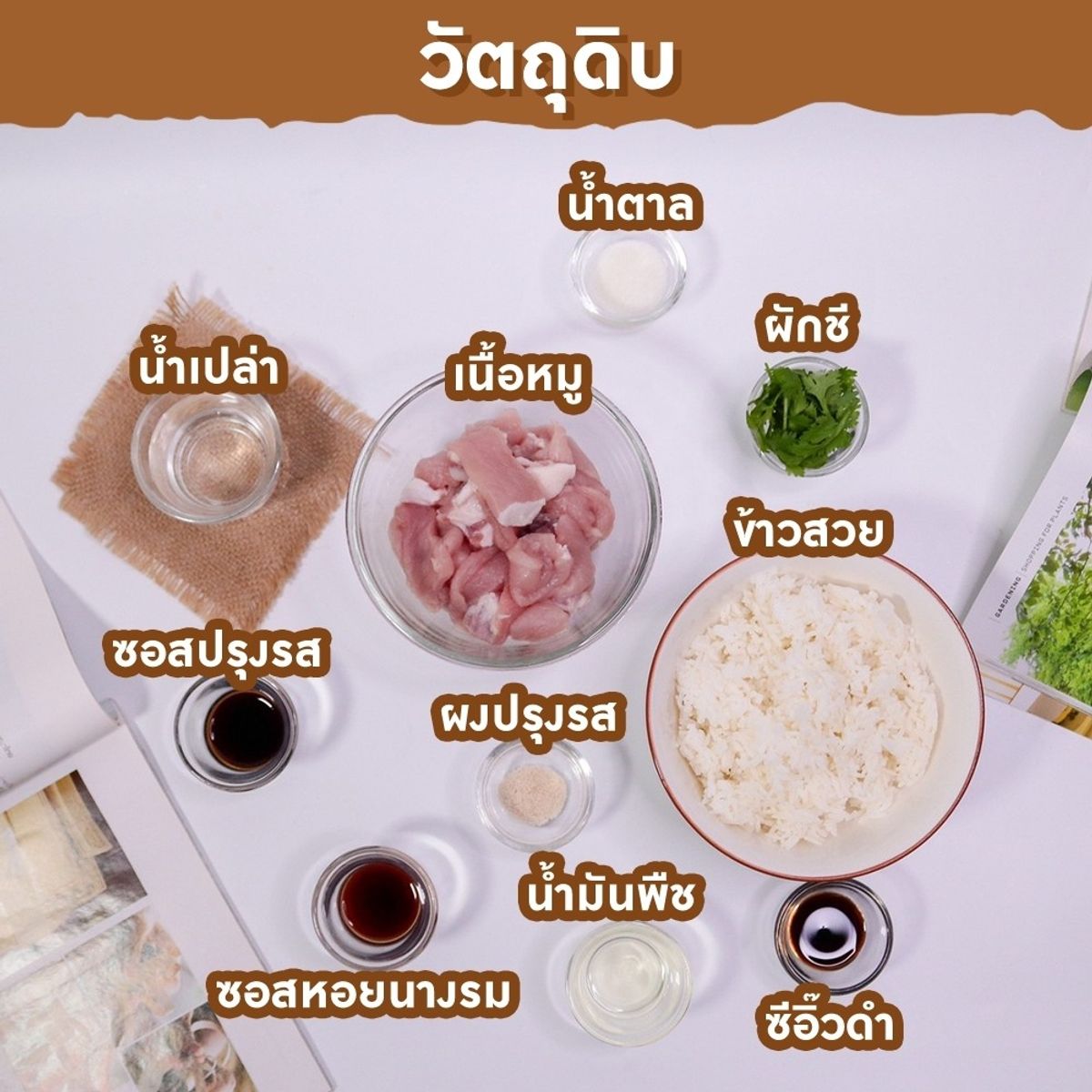 ข้าวราดหมูซีอิ๊ว