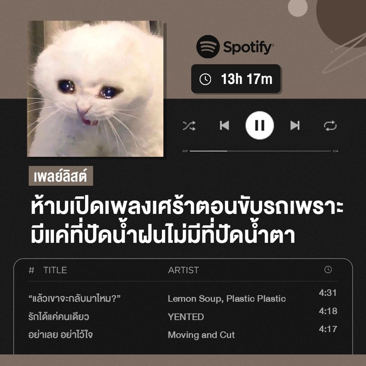 รวม Spotify ชื่อเพลย์ลิสตสุดแปลก เพลงเพราะโดนใจช่วงกักตัว กรกฎาคม 2023 -  Sale Here