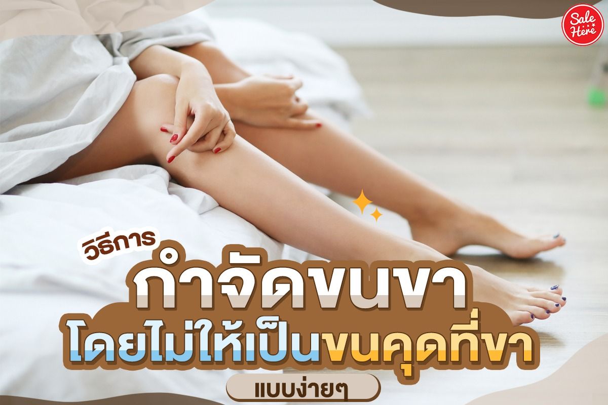 วิธีการกำจัด ขนขา โดยไม่ให้เป็นขนคุดที่ขา แบบง่ายๆ กันยายน 2021 - Sale Here