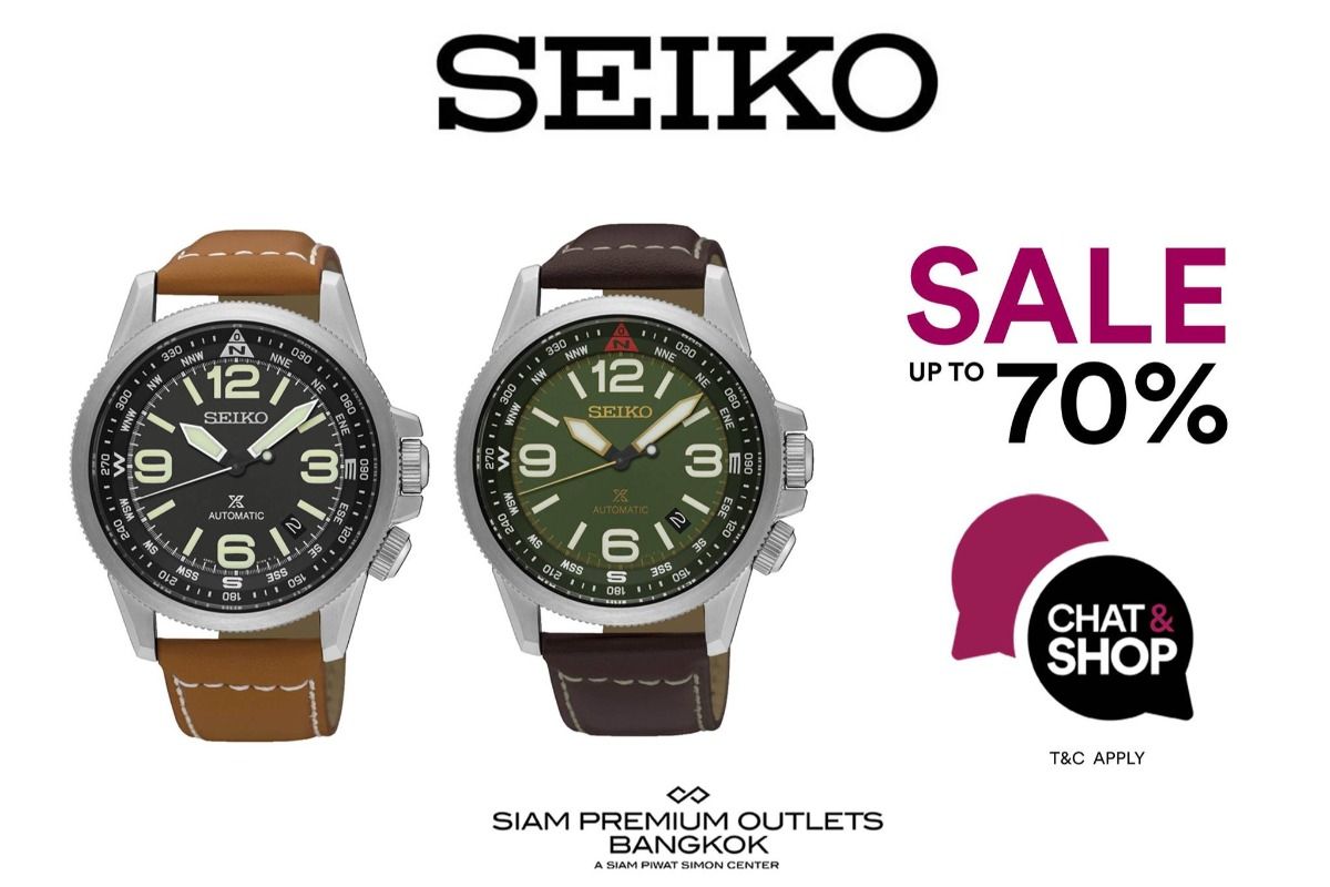 SEIKO ยกนาฬิการุ่นใหม่กลุ่ม Prospex ลดสูงถึง 70% มีนาคม 2023 - Sale Here