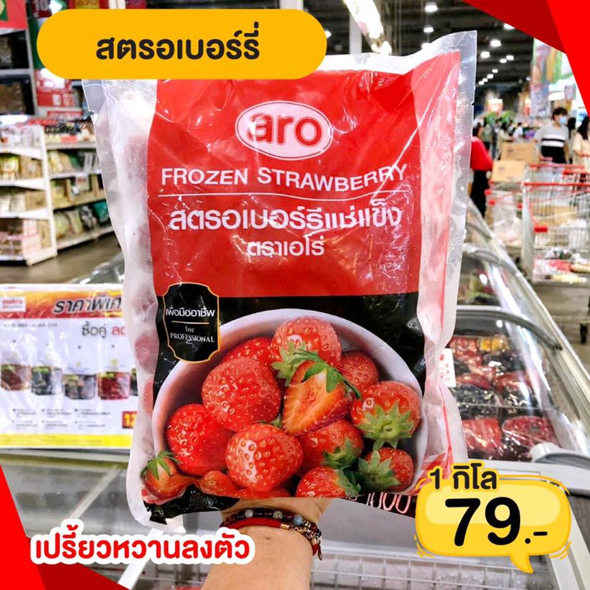 Makro รวมผลไม้แช่แข็งพร้อมทาน เริ่มต้น 59.- กรกฎาคม 2023 - Sale Here