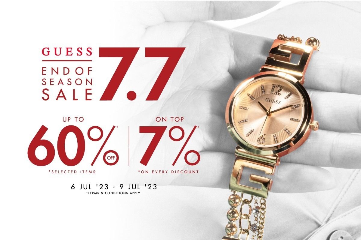 7.7 GUESS Watches End Of Season Sale 60