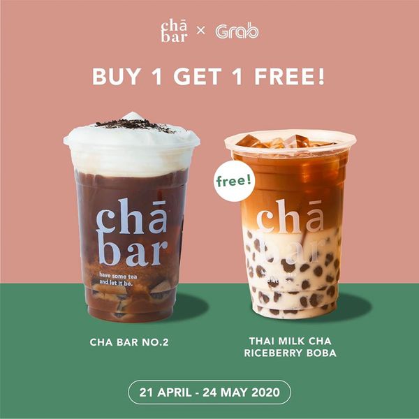 Cha Bar Bkk x GrabFood 1